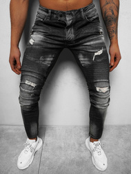 Чоловічі джинси Чорнi OZONEE NB/MP0030N