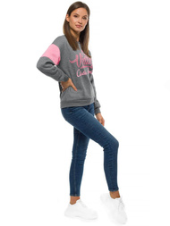 Bluza damska grafitowa OZONEE JS/B26004