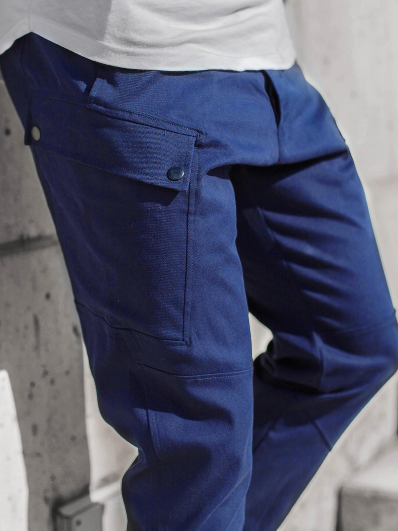 Штани чоловічі джоггери Темно-Синi OZONEE O/11103