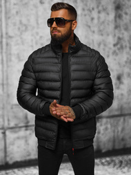 Куртка чоловіча чорна OZONEE JS/22M325/392