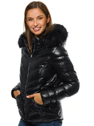 Куртка жіноча Чорна OZONEE JS/M23068/1