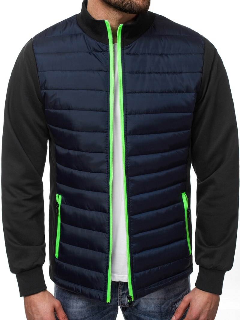 Куртка чоловіча Темно-Синя OZONEE JS/TY16