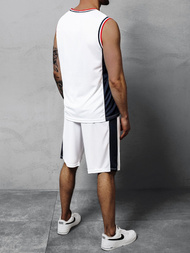 Спортивний костюм чоловічій Бiлий OZONEE JS/68C10168