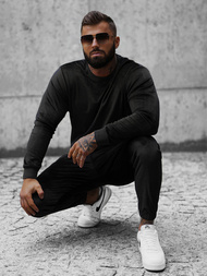 Спортивний костюм чоловічій Чорний OZONEE O/12138