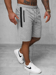 Шорти чоловічі ciрий OZONEE JS/8K1500/2