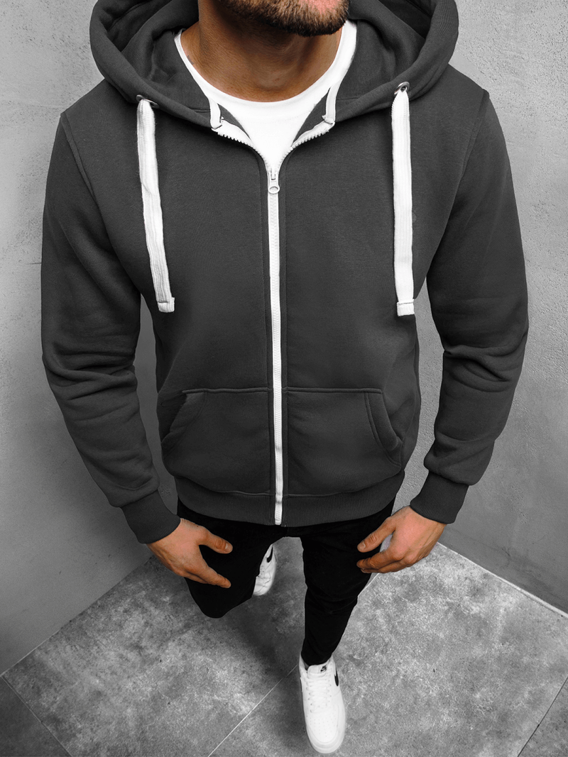 Толстовка чоловіча Графітова OZONEE O/11039