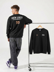 Чоловічий світшот чорний OZONEE JS/65B3917/3Z