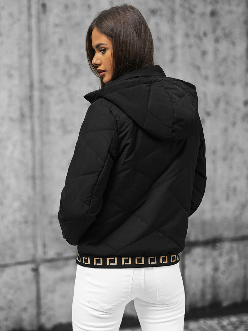 Куртка жіноча Чорна OZONEE JS/16M9082/392