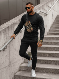 Спортивний костюм чоловічій Чорний OZONEE JS/68C10380/3Z