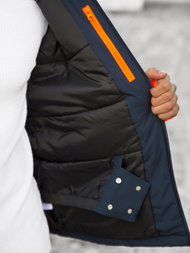 Kurtka zimowa męska granatowa OZONEE JS/HH011/50Z