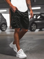 Шорти Чоловічі Чорнi OZONEE O/WW20015/1