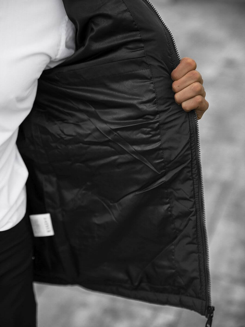 Куртка чоловіча Чорна OZONEE JS/22M11/1