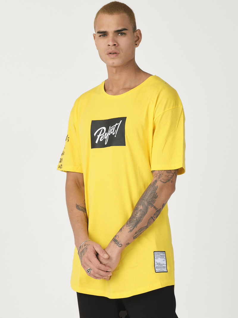 Футболка чоловіча Жовтi OZONEE MR/21550