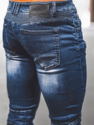 Spodnie jeansowe męskie niebieskie OZONEE NB/MP0029BZ