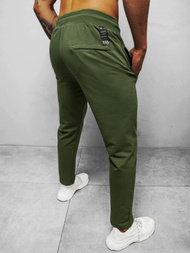 Spodnie dresowe męskie khaki b/18203022