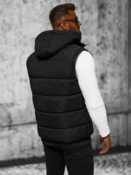 Безрукавка чоловіча чорна OZONEE JS/84M3028/392