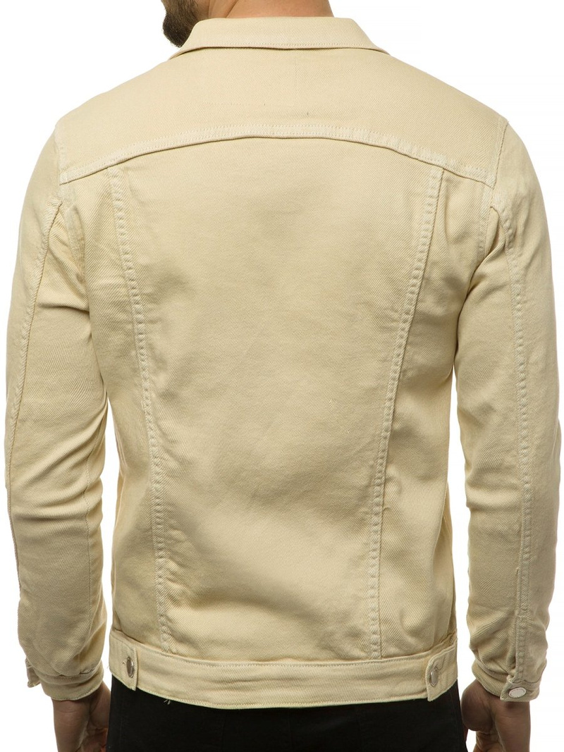 Куртка чоловіча джинсова Бежева OZONEE G/620