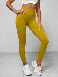 Legginsy damskie żółte OZONEE O/SY2325