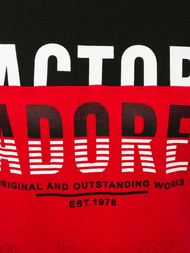 T-Shirt męski czerwony OZONEE JS/SS11106