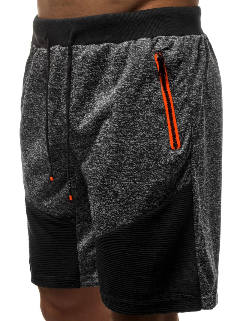 Spodenki męskie grafitowe OZONEE JS/KS2512