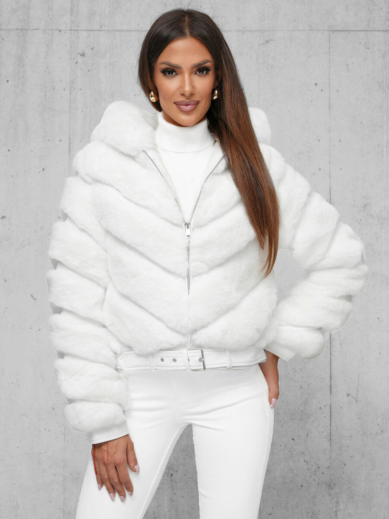 Куртка жіноча чорна OZONEE JS/11Z8165Z