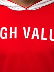 Майка чоловіча Червона OZONEE MAD/3076