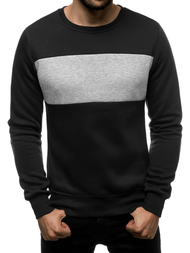 Bluza męska czarno-szara OZONEE JS/2020/2