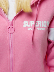 Жіноча Толстовка Рожева OZONEE JS/KSW3013