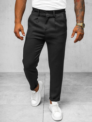 Spodnie męskie chino czarne OZONEE O/K971SP