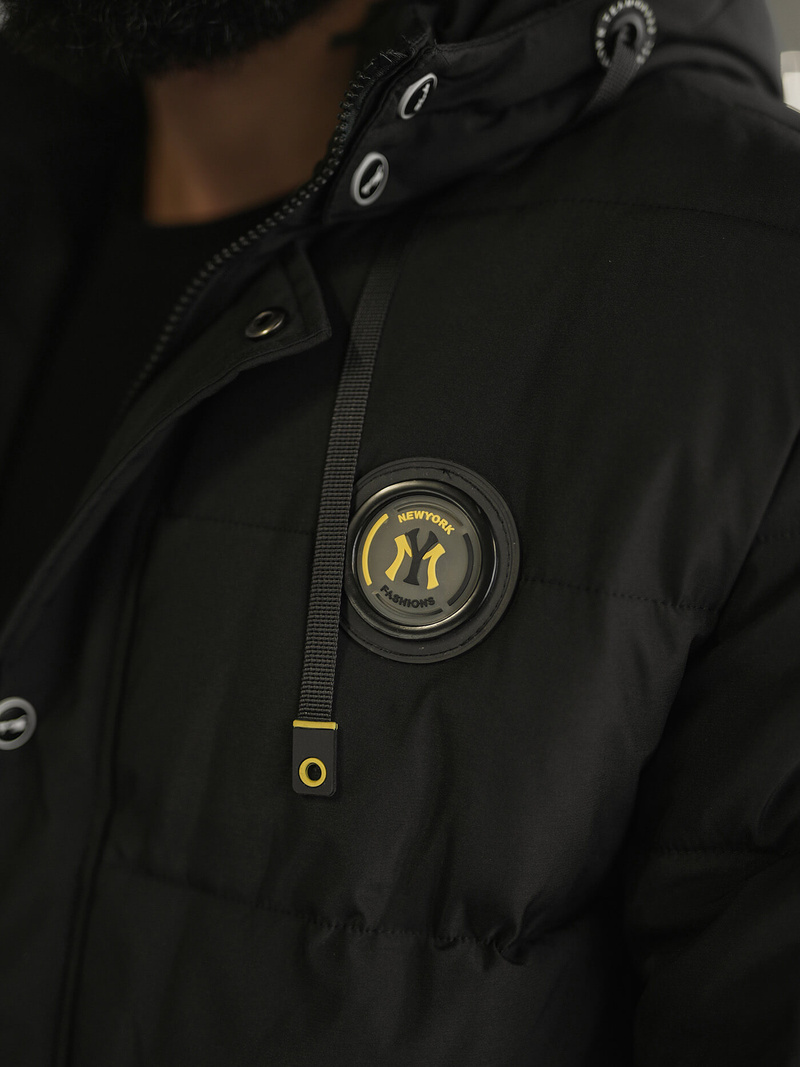 Куртка чоловіча чорна OZONEE JS/57M7503/392Z