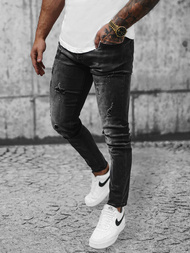 Джинси Чоловічі Чорнi OZONEE NB/MP0016NZ