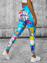 Legginsy damskie kolorowe OZONEE O/20936Z