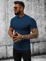 T-shirt męski slim fit granatowy OZONEE NB/MT3001
