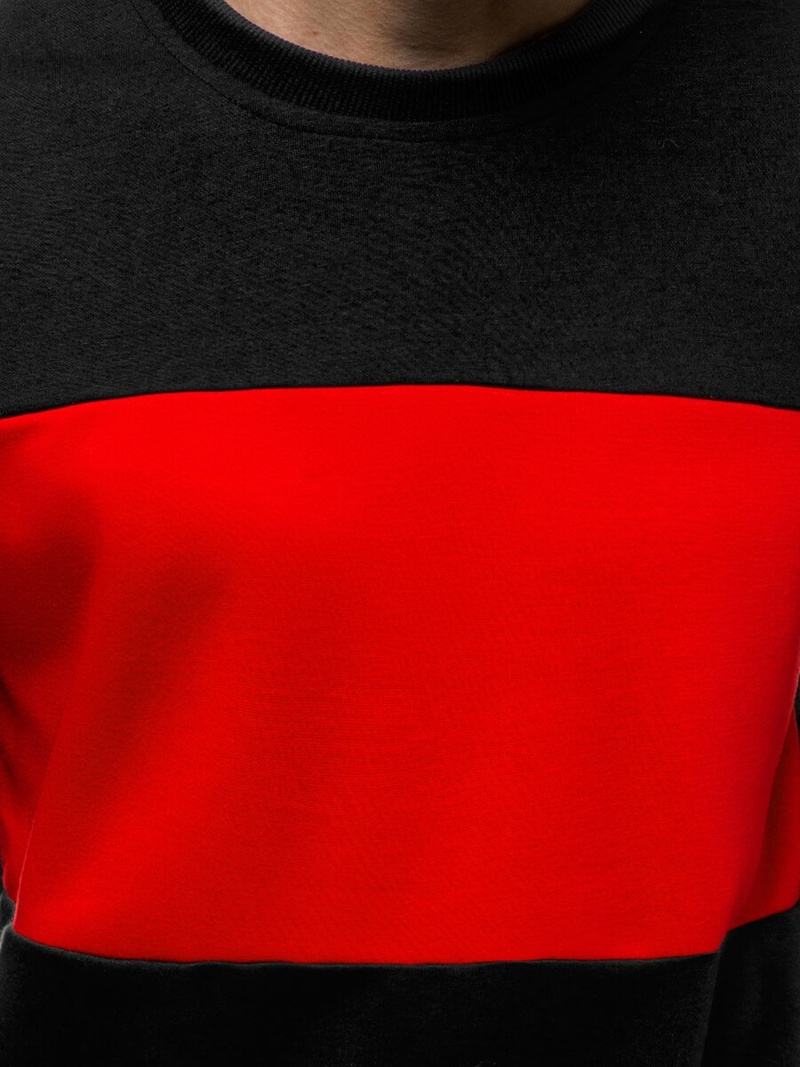 Bluza męska czarna OZONEE JS/JZ11055