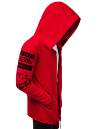 Bluza męska czerwona OZONEE A/11110Z