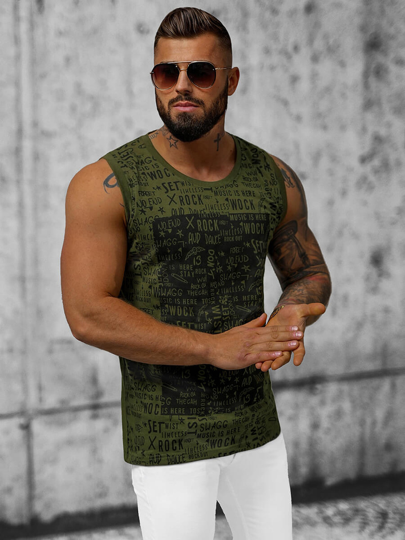 Футболка чоловіча Зелений OZONEE O/T103/29