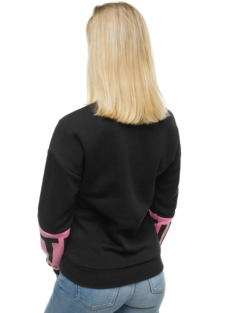 Bluza damska czarna OZONEE JS/KSW1014