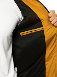 Kurtka przejściowa męska camelowa OZONEE N/6782