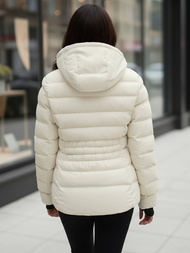 Куртка жіноча Кремова OZONEE JS/M769/281