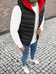 Безрукавка чоловіча Чорна OZONEE N/6878/1Z