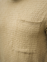 T-shirt męski camelowy OZONEE O/Y960T