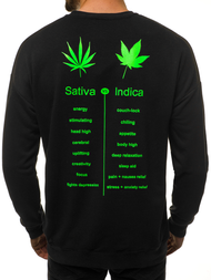 Bluza męska czarna OZONEE MACH/3149