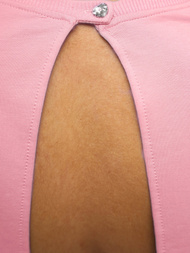 Komplet dresowy dwuczęściowy damski różowy OZONEE O/12113Z