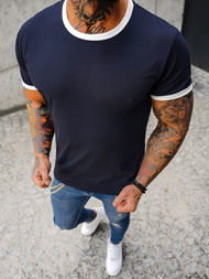 Футболка чоловіча ультрамаринова OZONEE JS/8T83/25