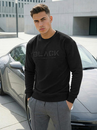 Bluza męska czarna OZONEE JS/8B1992/3