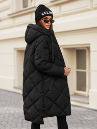 Куртка жіноча чорна OZONEE JS/5M3168/392Z