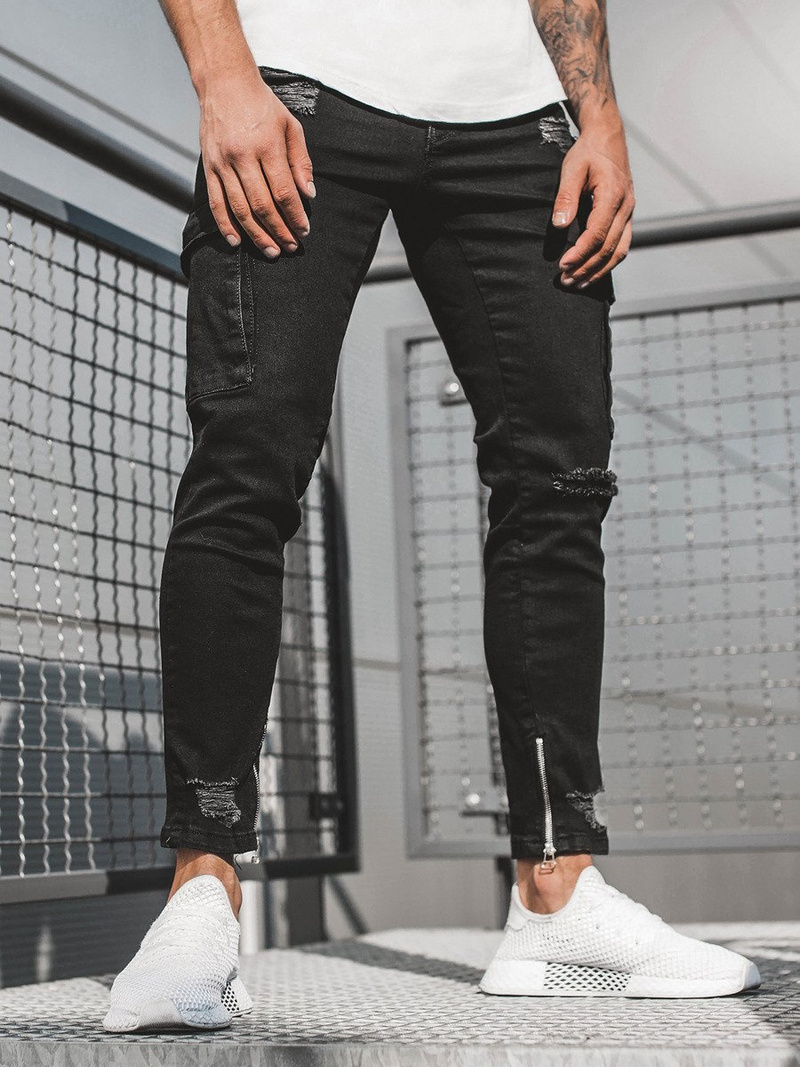 Штани чоловічі Чорнi OZONEE G/1054