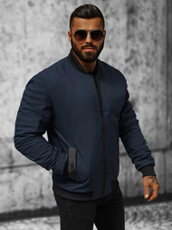 Kurtka męska bomberka granatowa OZONEE JS/84M3007/215