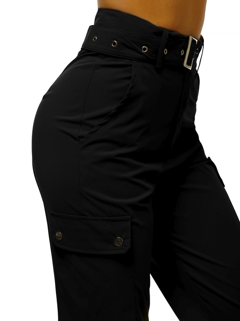 Жіночі штани Джогер Чорнi OZONEE O/HM001