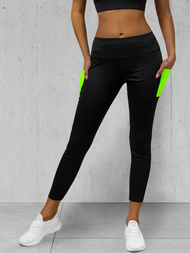 Legginsy damskie czarne OZONEE O/XL009/1